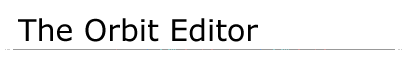 The Orbit Editor